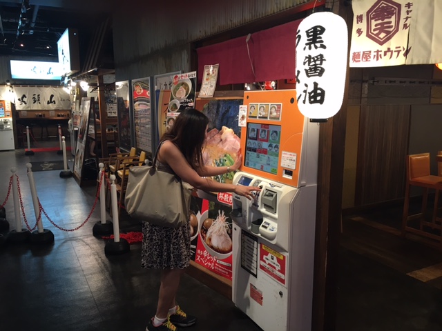 ramen stadium at fukuoka japan