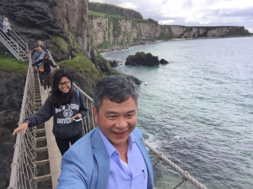 Game Of Thrones Filming Location In Northern Ireland, Carrick-A-Rede Rope Bridge