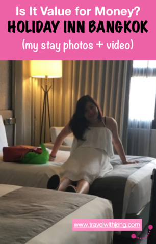 my stay in holiday inn bangkok