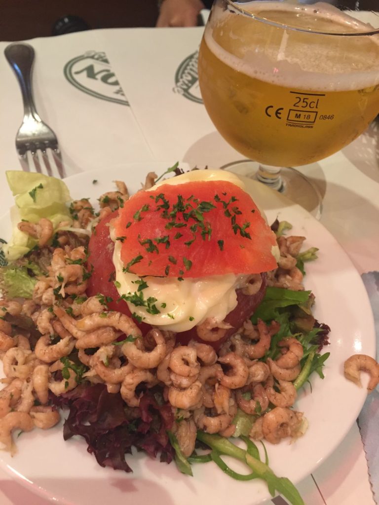 Belgian food and beer