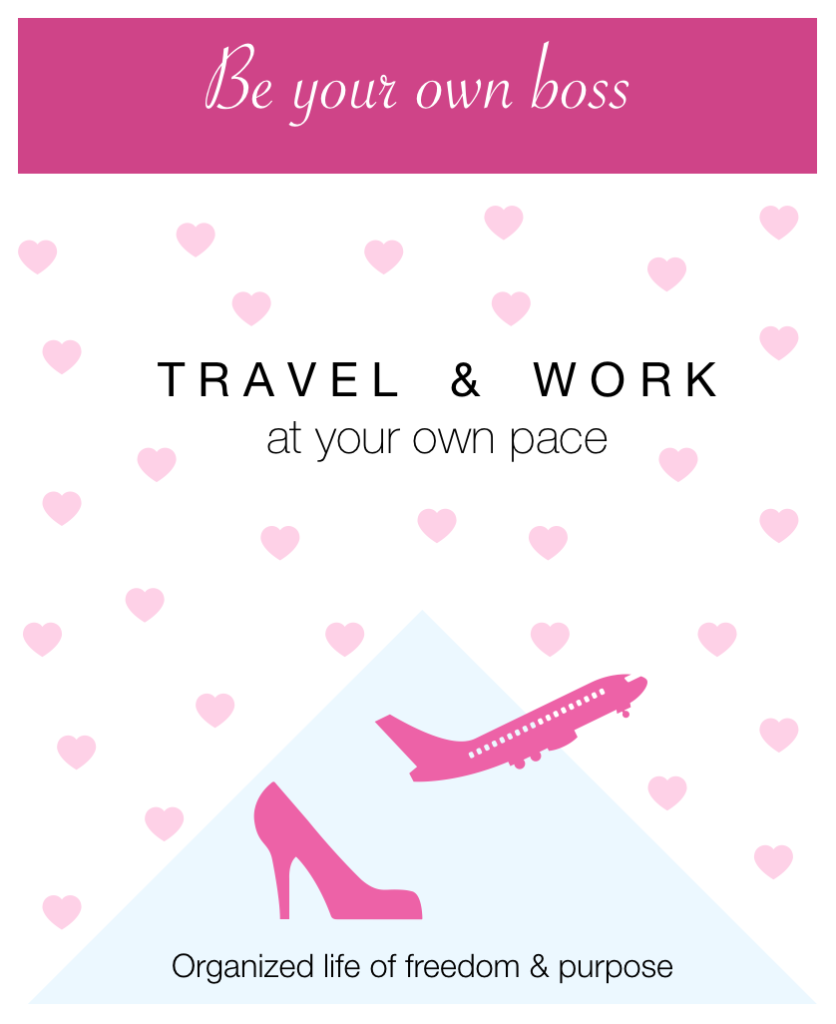 travel and work at your own pace