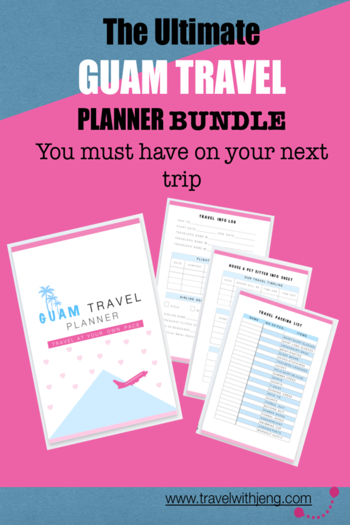 Guam travel planner bundle