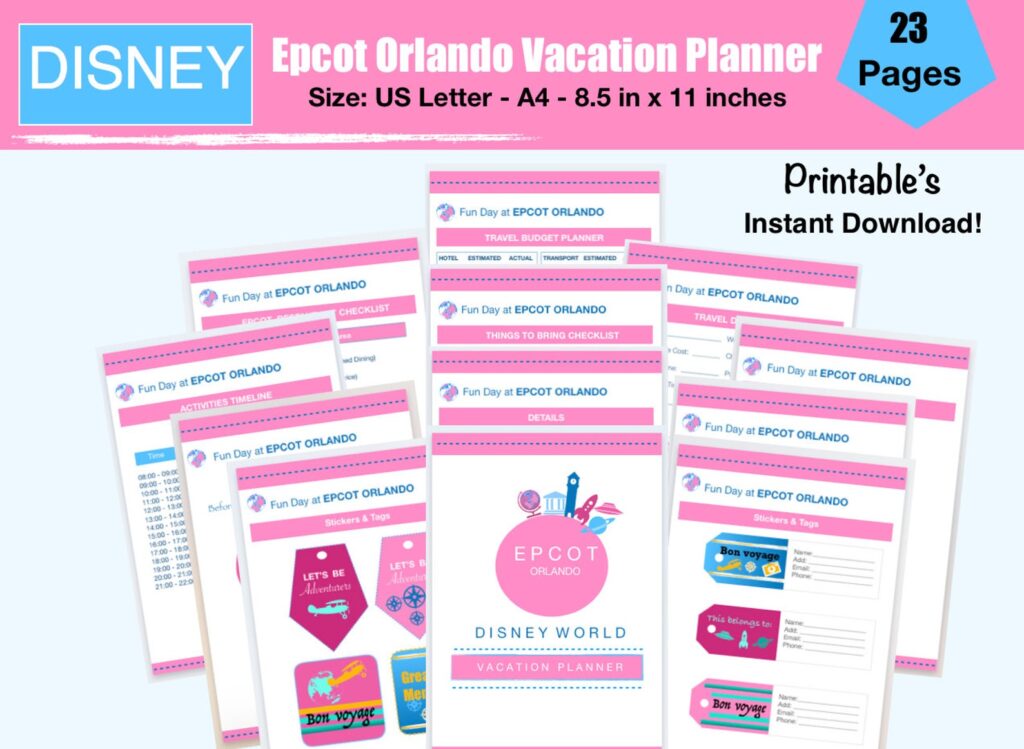 epcot vacation planner