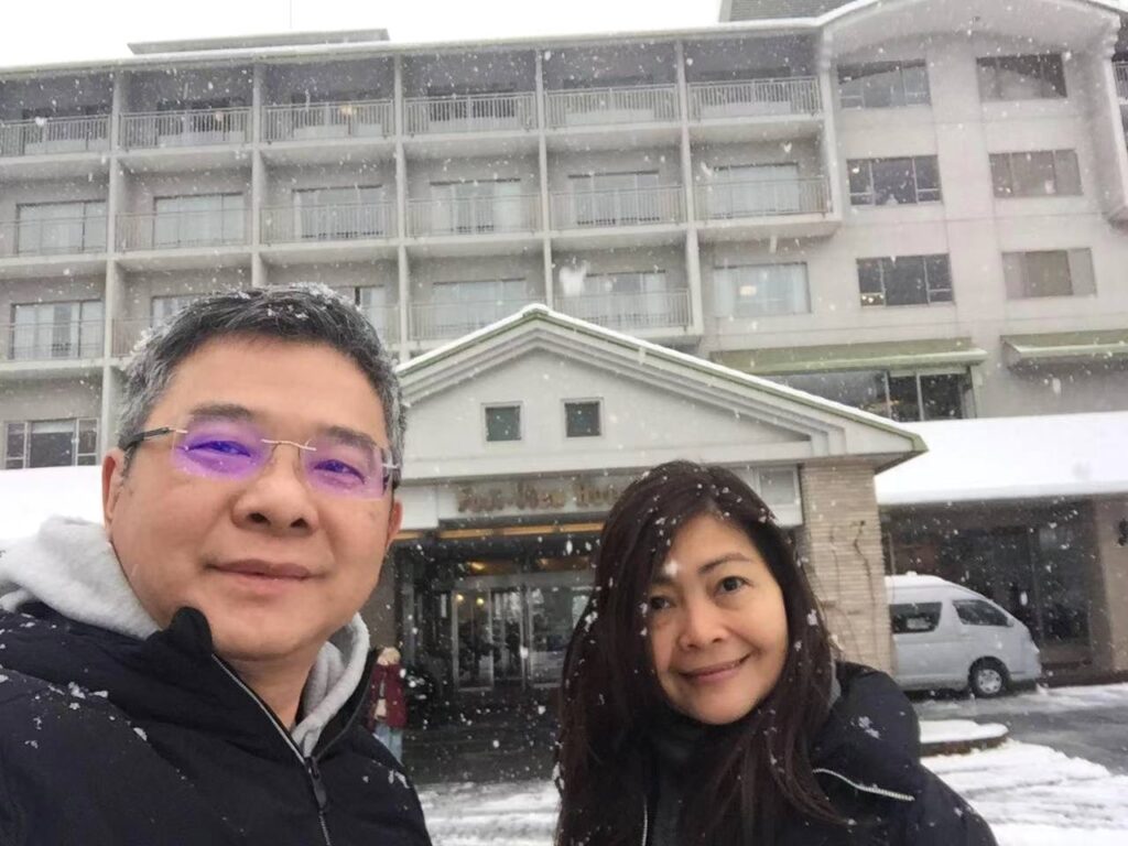 my family stay at fuji view hotel