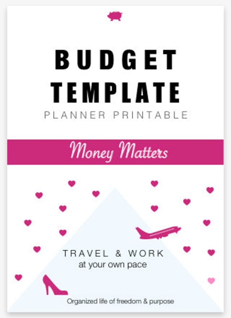 budget templates