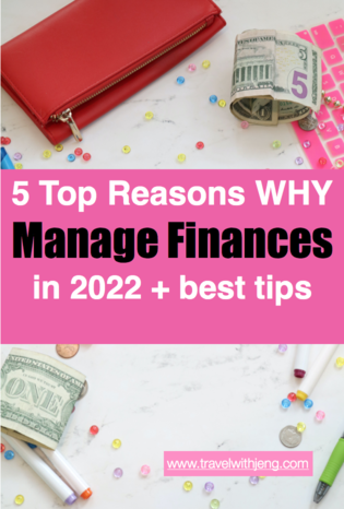 manage finances