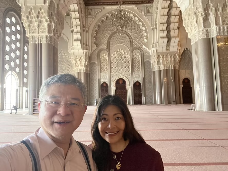 Hassan II Mosque in Casablanca