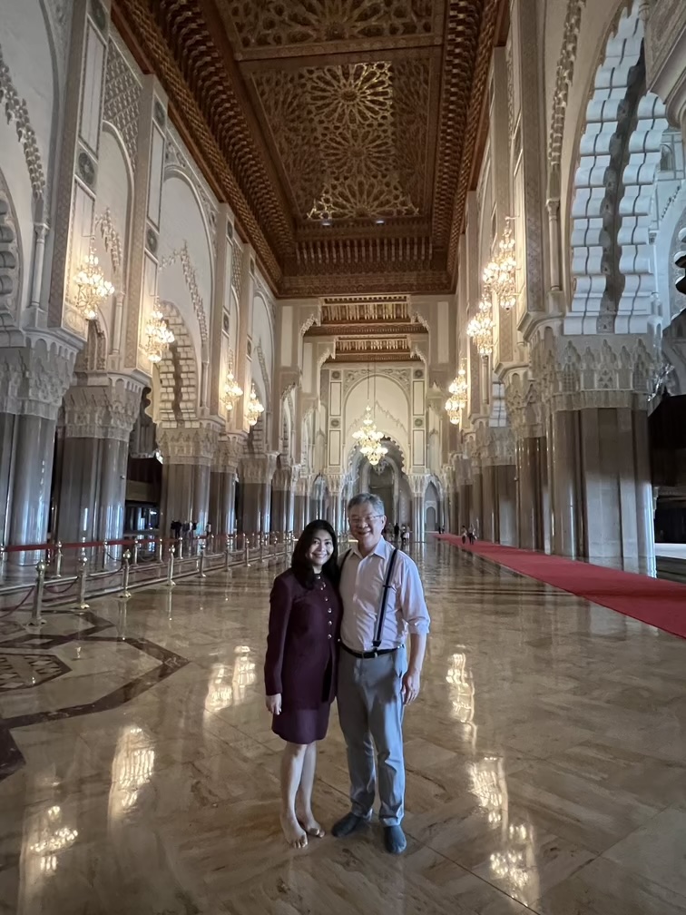 Hassan II Mosque in Casablanca